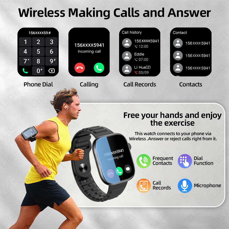LIGE Smart Watch Uomo 1.83” Sc - Smartwatch Custom recensione e prezzo